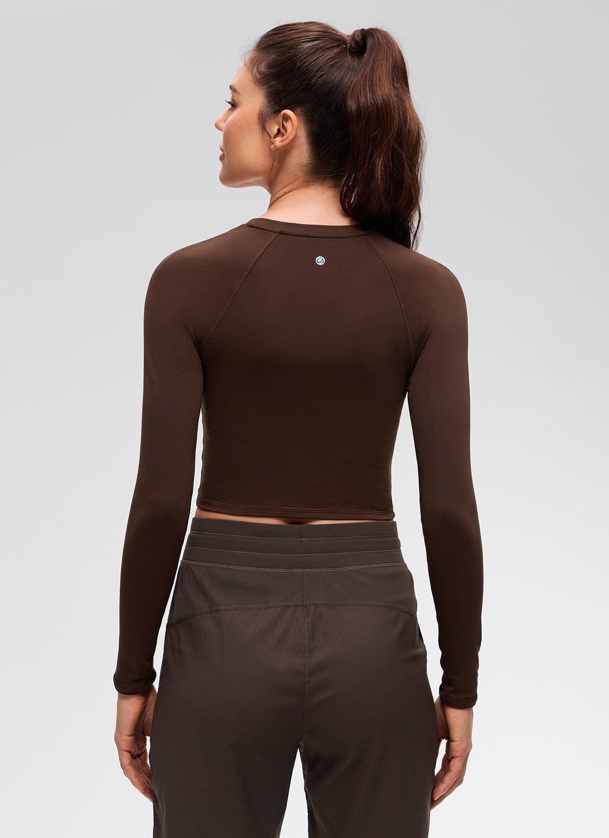 Brushed Feeling Crew Neck Raglan Long Sleeve