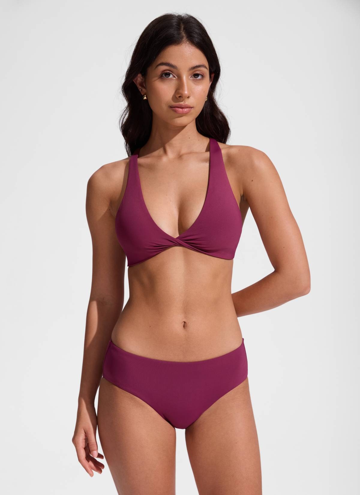 Sunshine Criss Cross Back Bikini Top