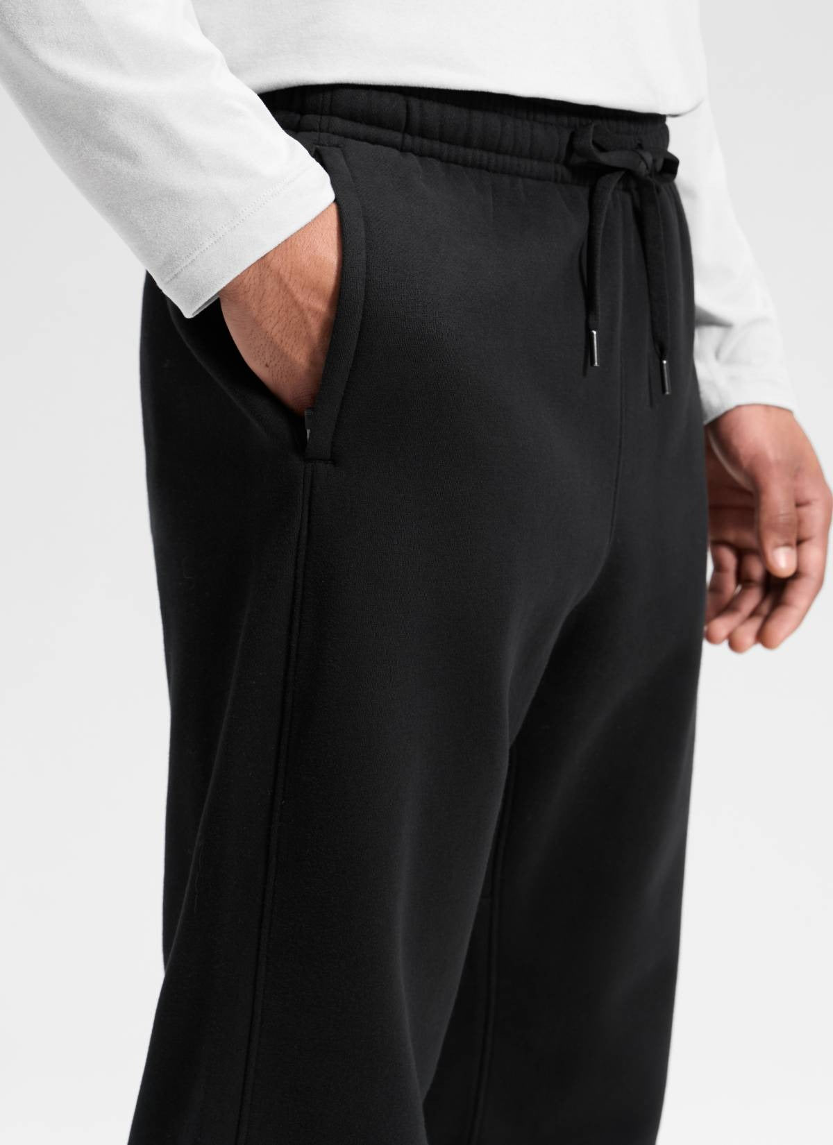 Fleece Lined Zipper Pocket Sweatpant 30"