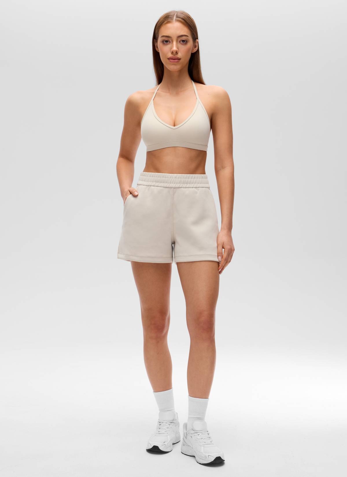 Butterluxe Soft Double Lined T Back Sports Bra
