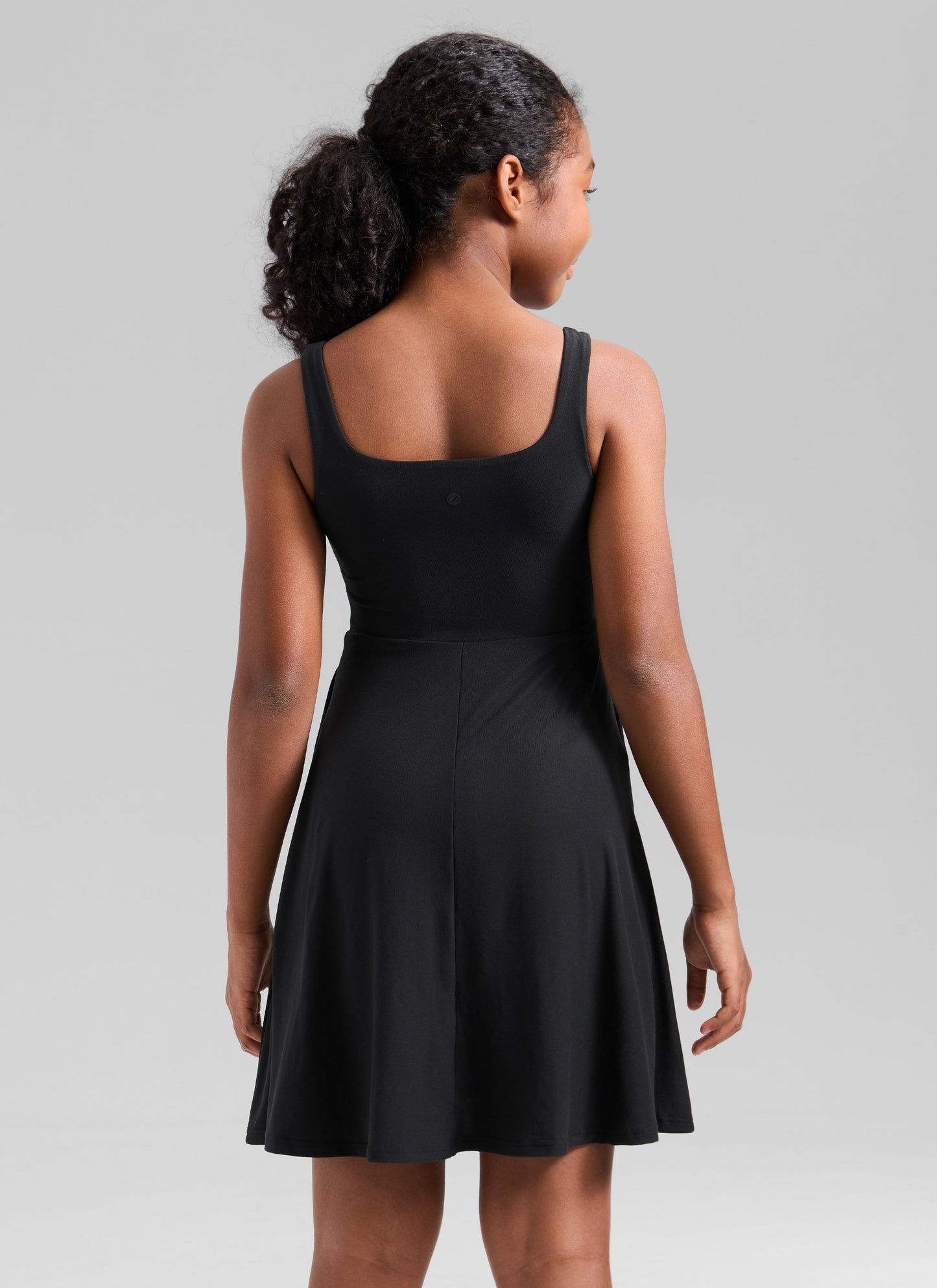 Girls Cloudweight Double Lined Pocket Midi Dress