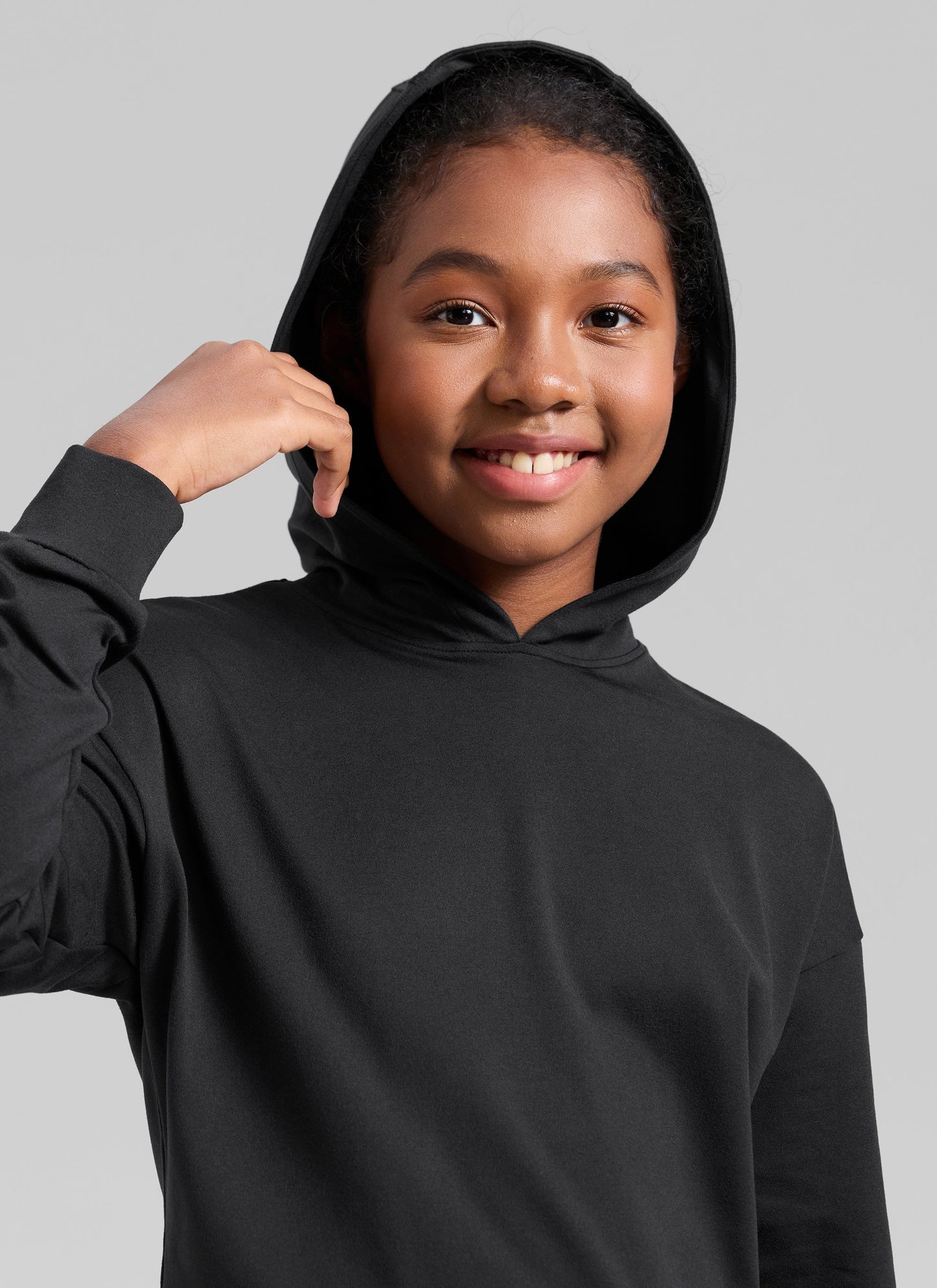 Girls Cloud Jersey Pullover Hoodie