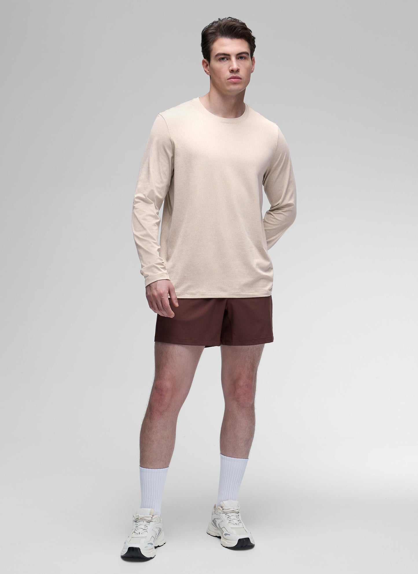 Cloud Jersey Crewneck Long Sleeve Shirts