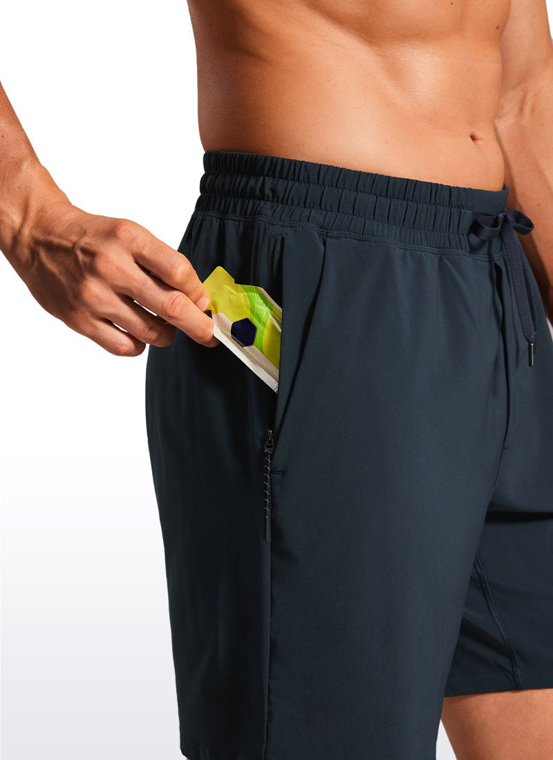 Feathery-Fit Pocket Swim Trunk 7''