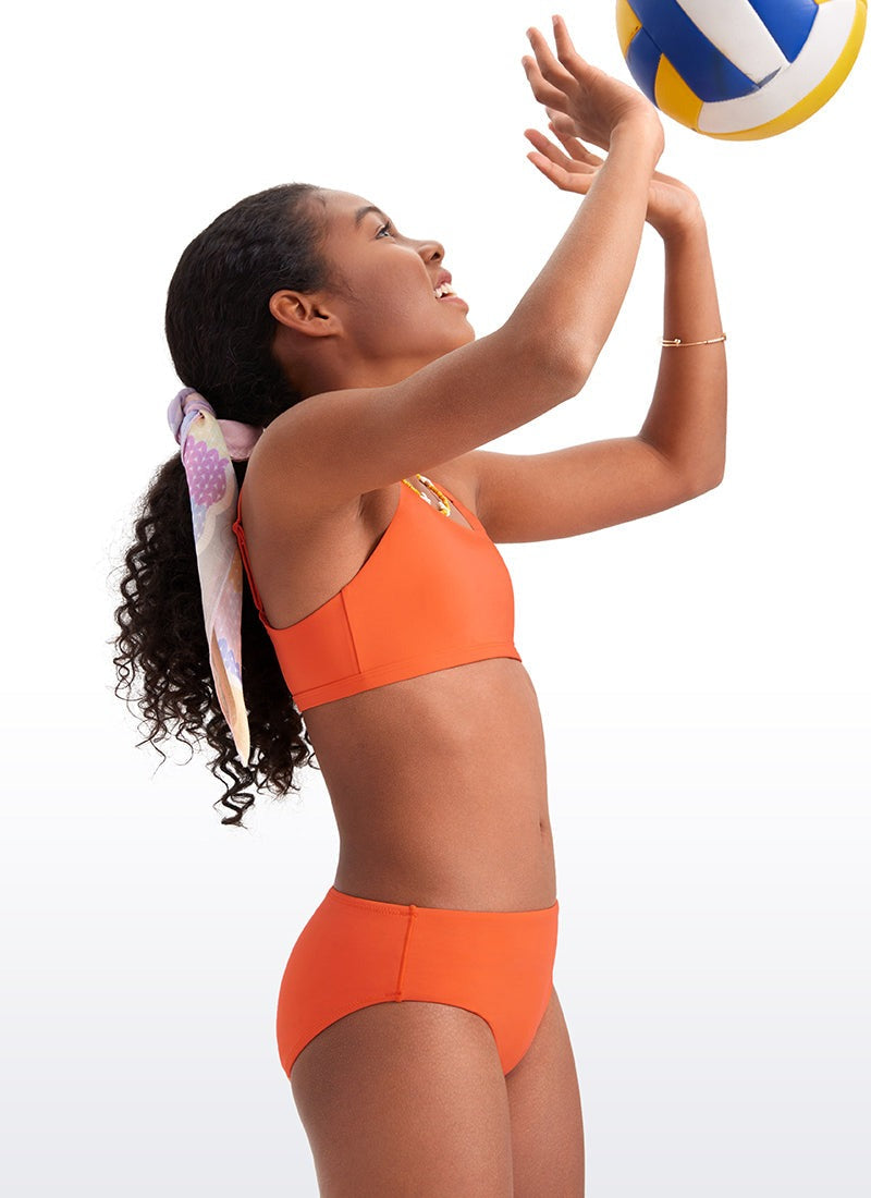 Girls Swimsuit 2 Piece Bikini Set