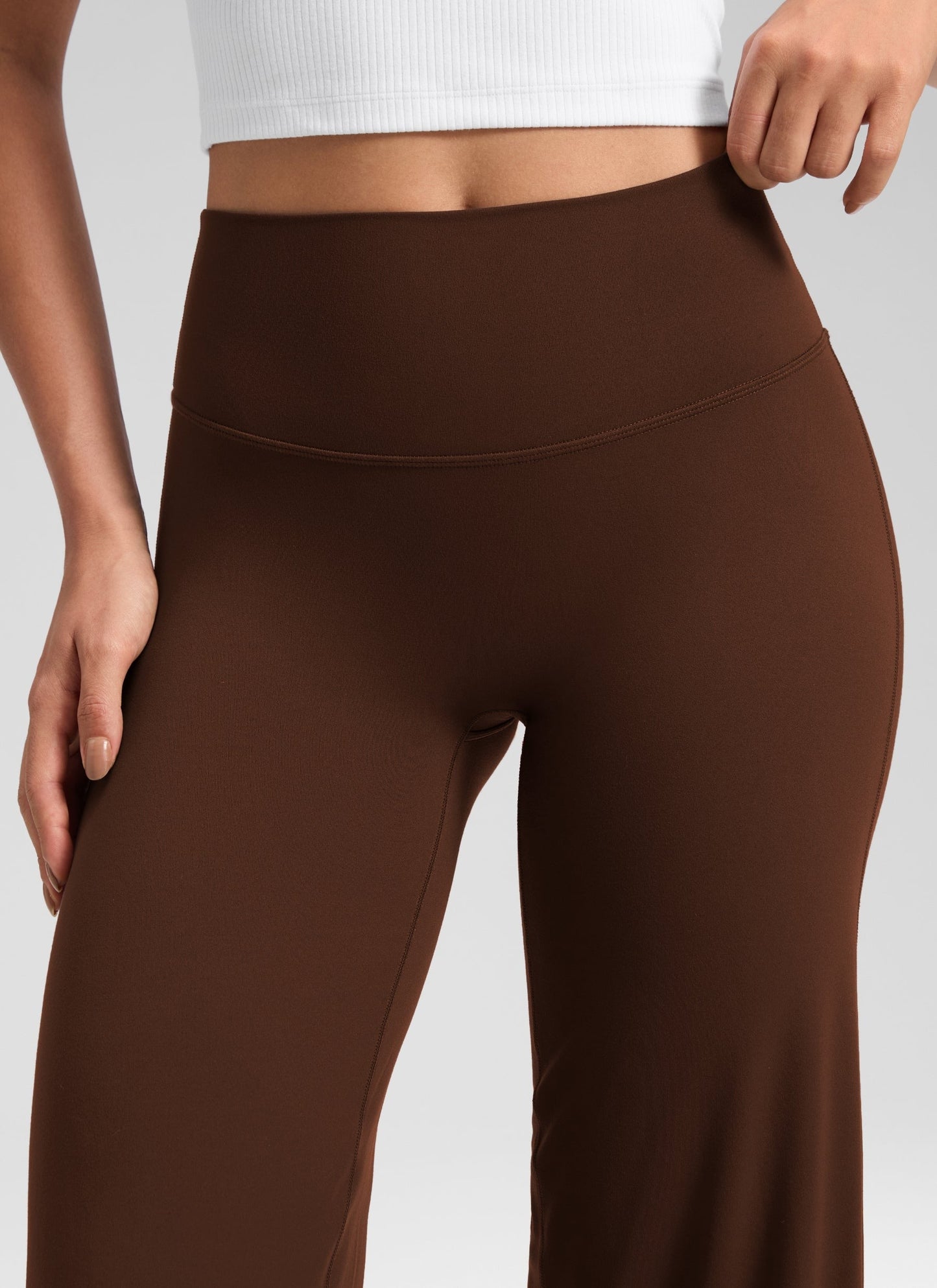 Softretch No Front Seam Straight Leg Pant 30"