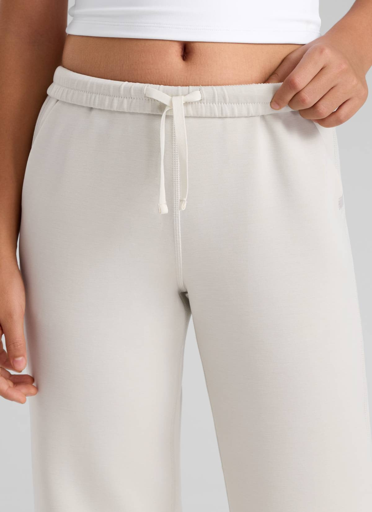 SoftAura Girls High Rise Wide Leg Sweatpant