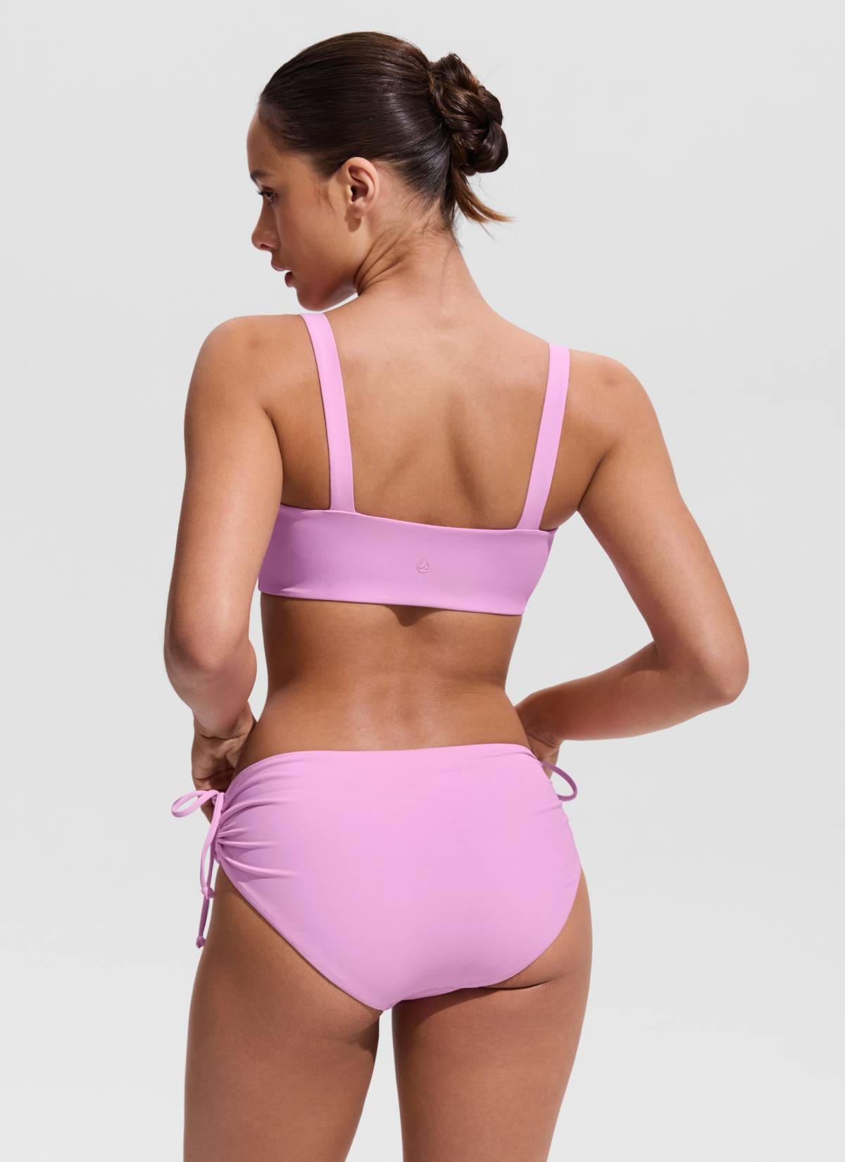 Square Neck Wide Flat Straps Bikini Top