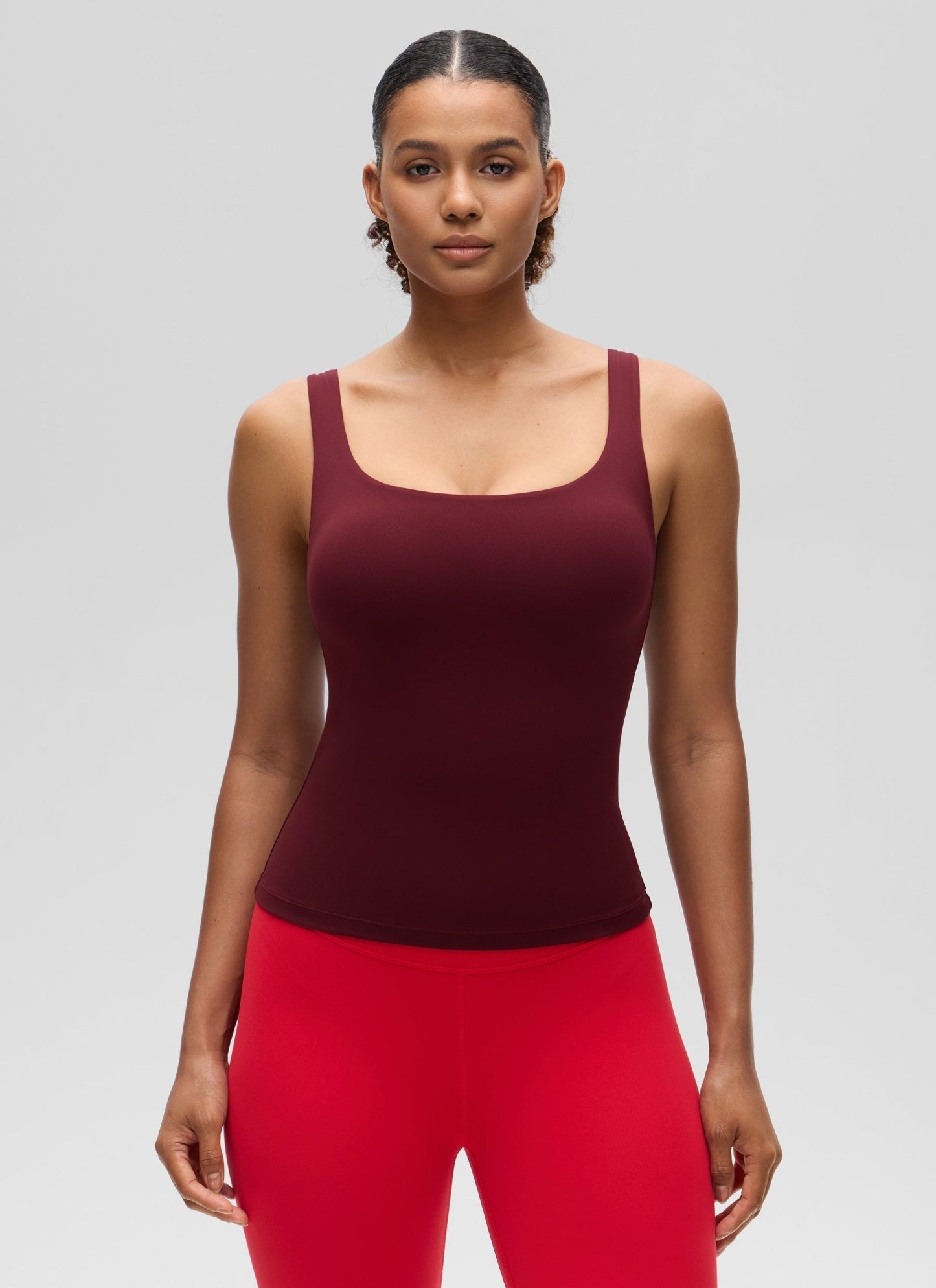 Butterluxe U Neck Built in Bra Tank