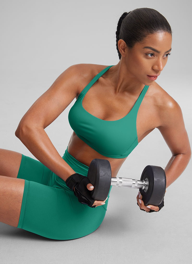 Nakedfeel Low Cut Strappy Bra (6 Straps)