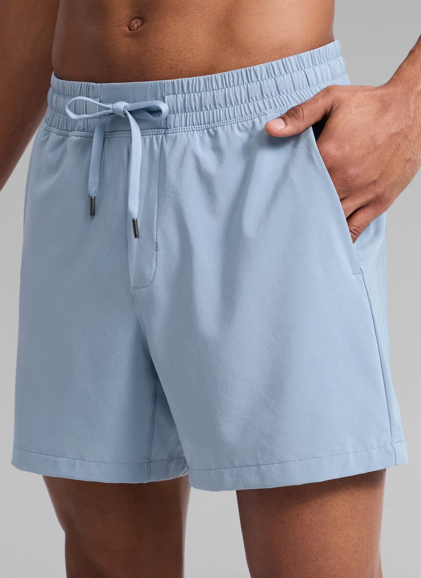 Feathery-Fit Pocket Swim Trunk 5''