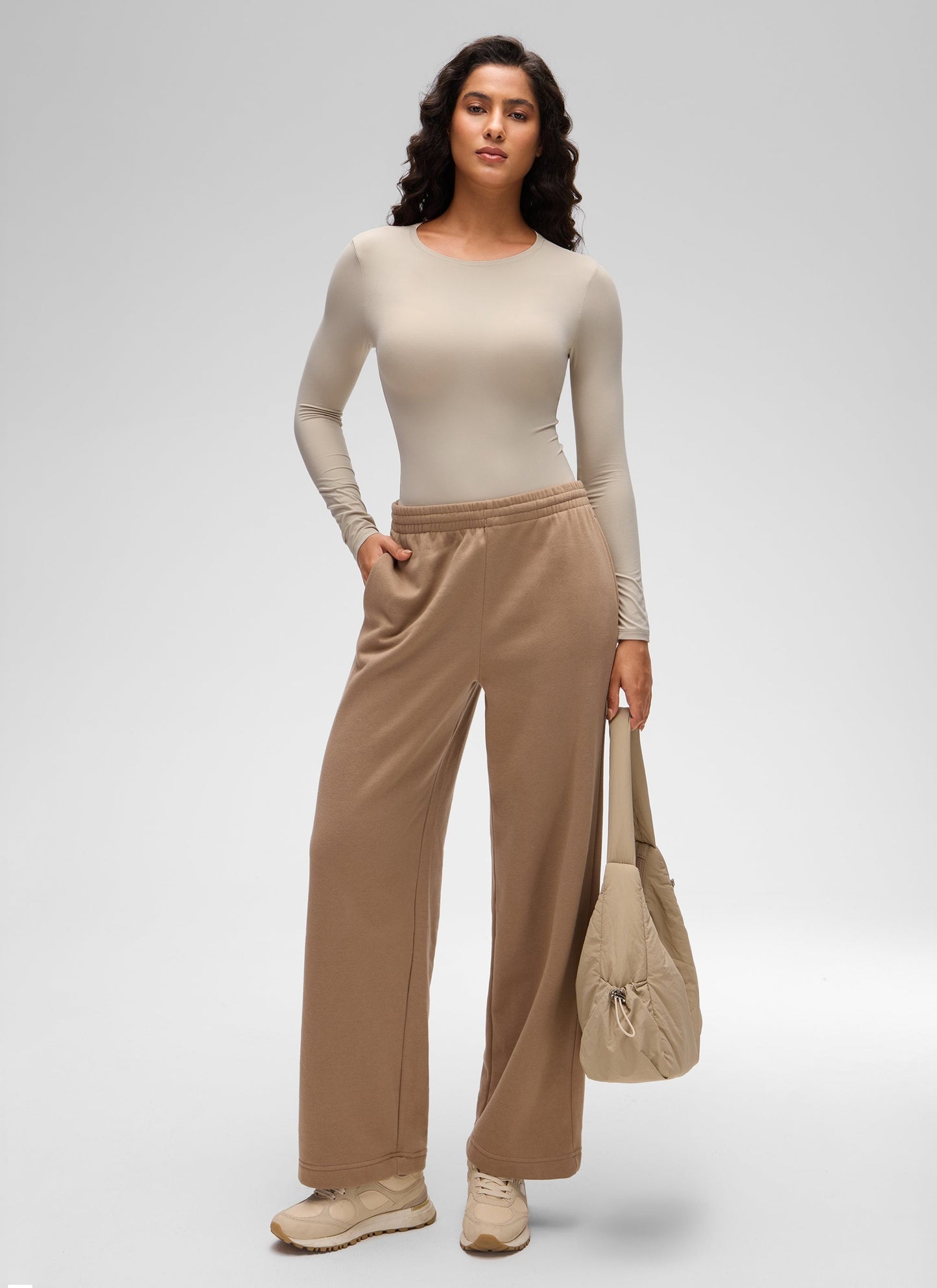Softembrace Crew Neck Long Sleeve Bodysuit