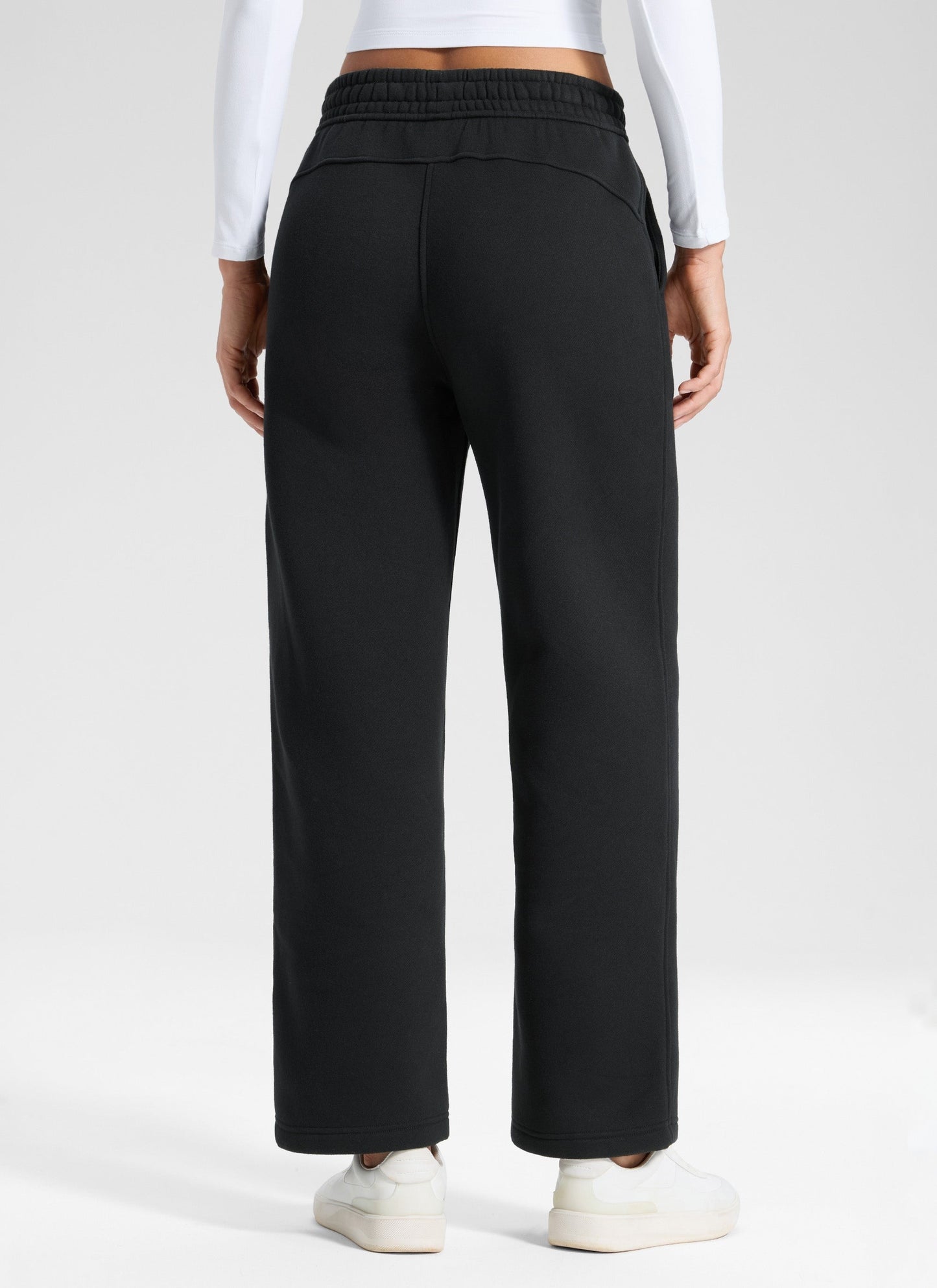 Fleece Lined Straight Leg Sweatpant 28''