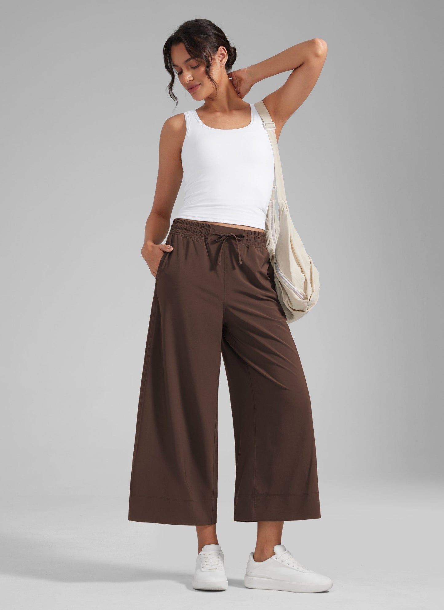 Feathery-Fit Soft Pocket High Rise Pant 25''