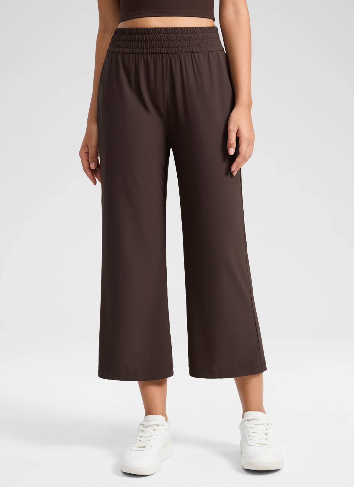 Feathery-Fit Drapey High Rise Flare Pant 23"