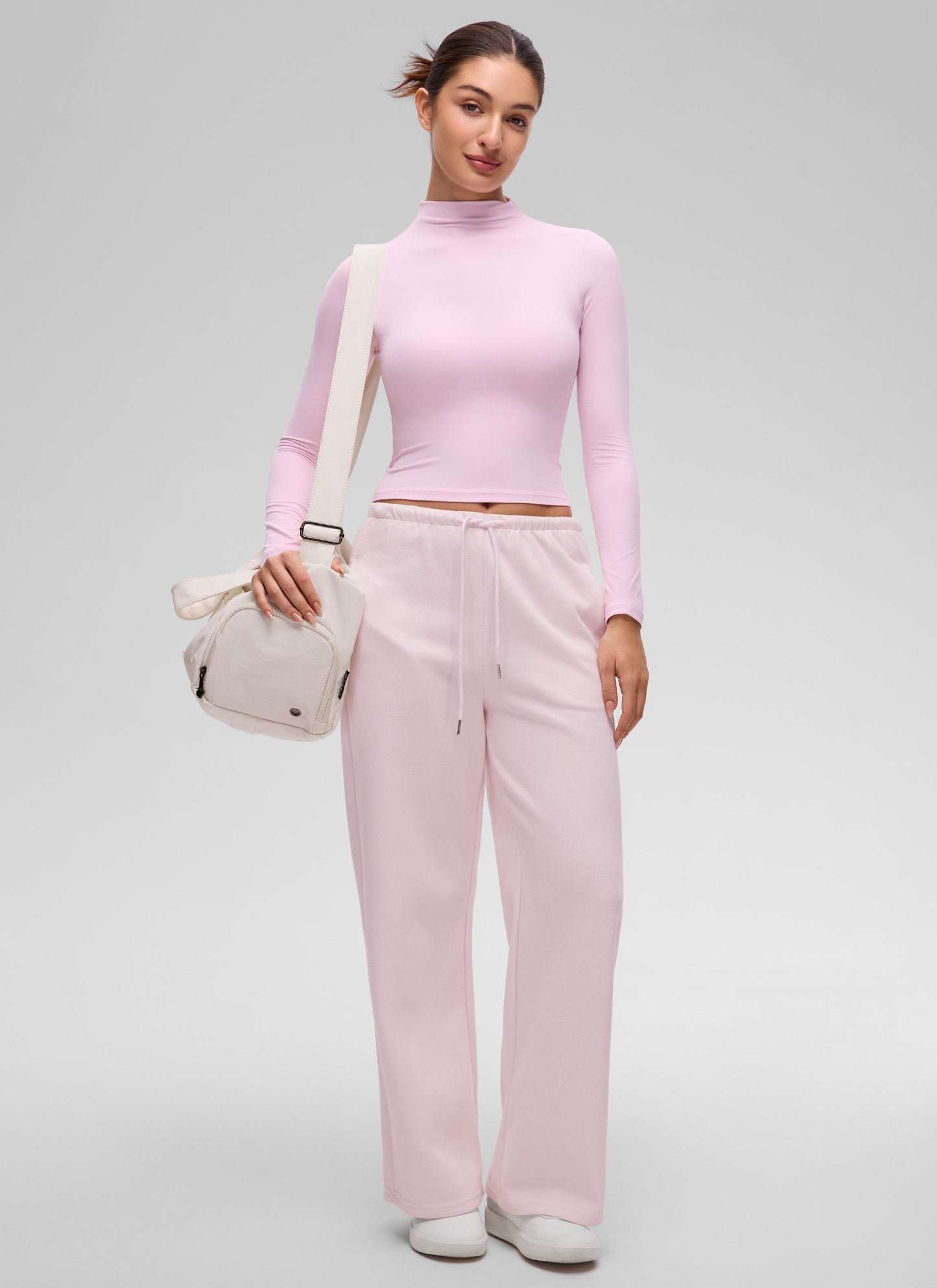 Softembrace Mock Neck Long Sleeve