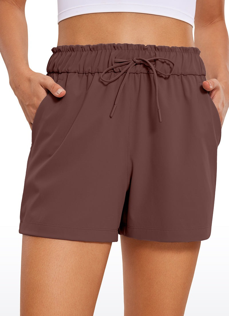 Stretch Drawstring Pocket Shorts 2.5"