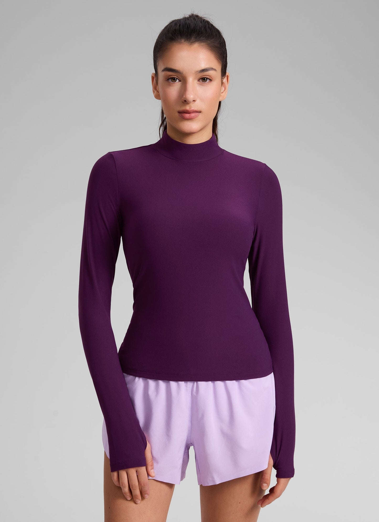 Cloudweight Mock Neck Long Sleeve