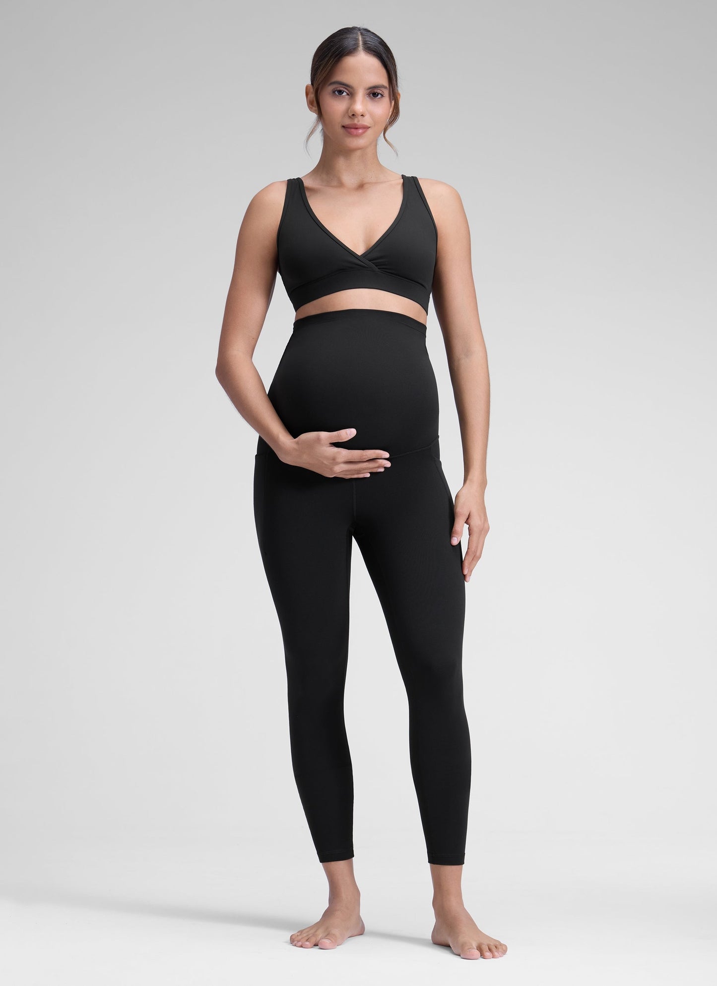 Butterluxe Maternity Soft Pocket Legging 25"