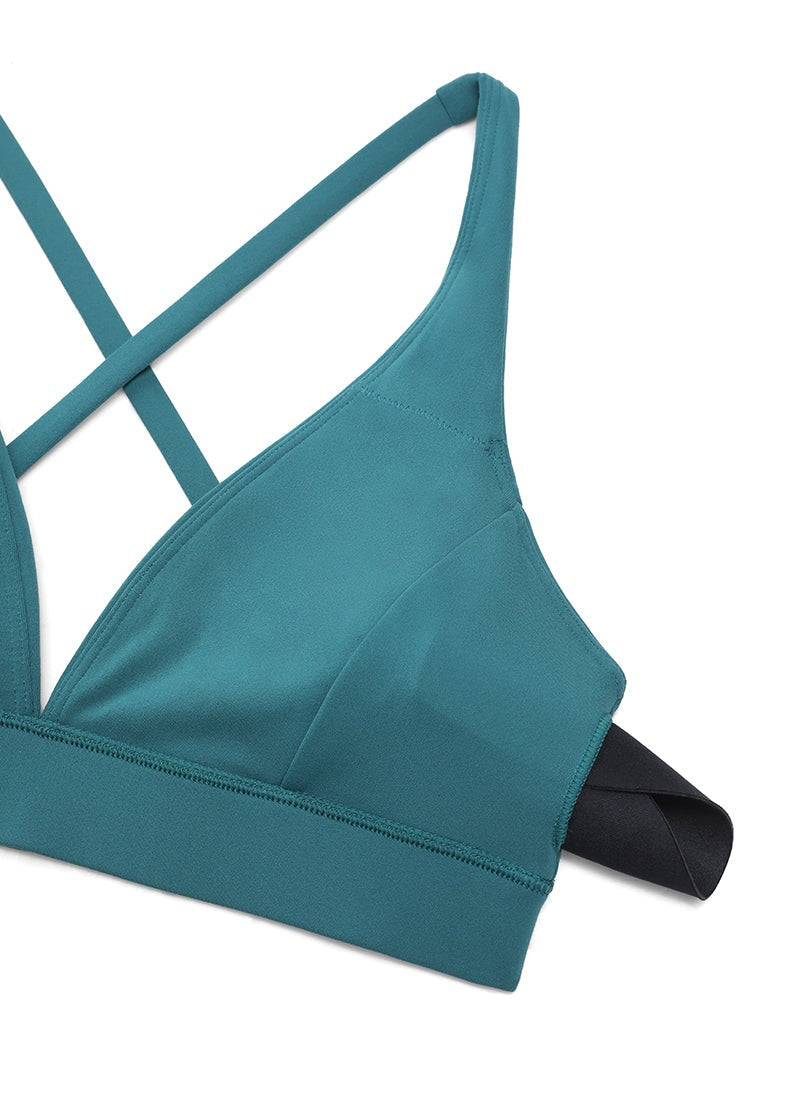 Butterluxe Thin Strap Criss Cross Bra
