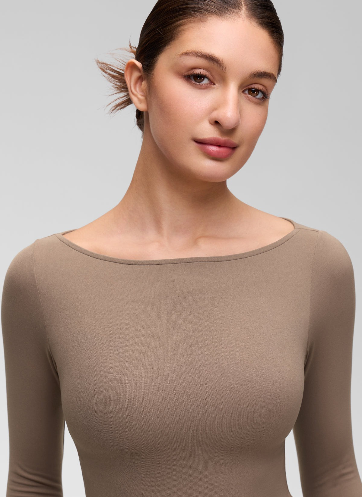 Softembrace Boat Neck Long Sleeve