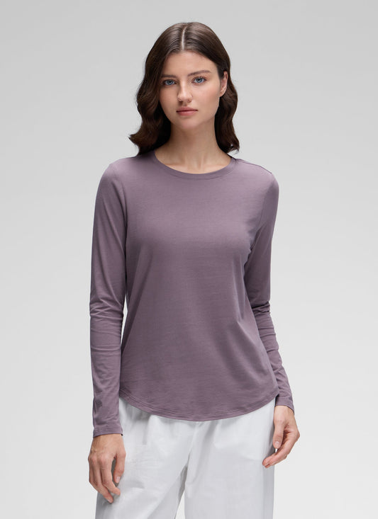 Pima Cotton Workout Long Sleeve