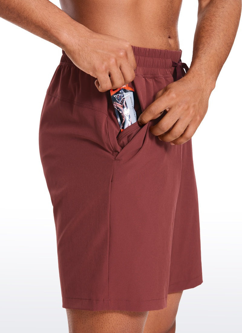 Feathery-Fit Linerless Athletic Shorts 9''