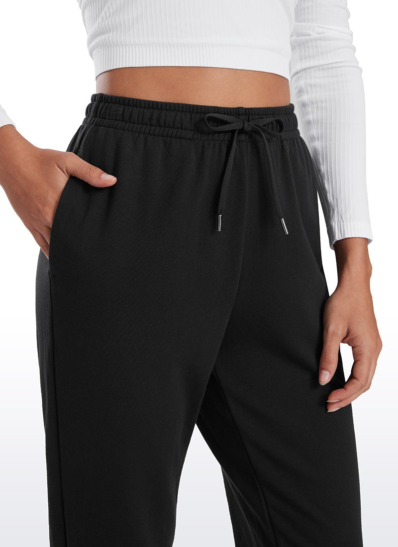 Cotton Fleece Pocket Sweatpant 28"