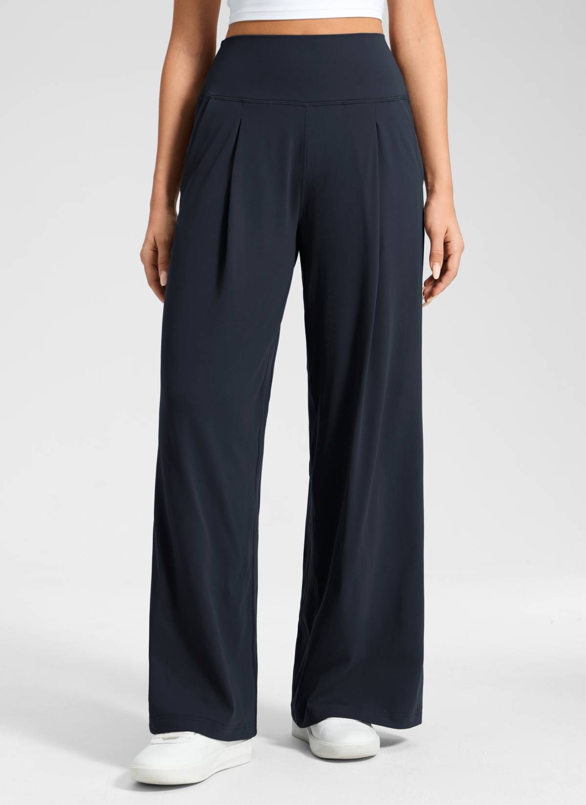 Butterluxe Front Pleated Pocket Palazzo Pant 30"