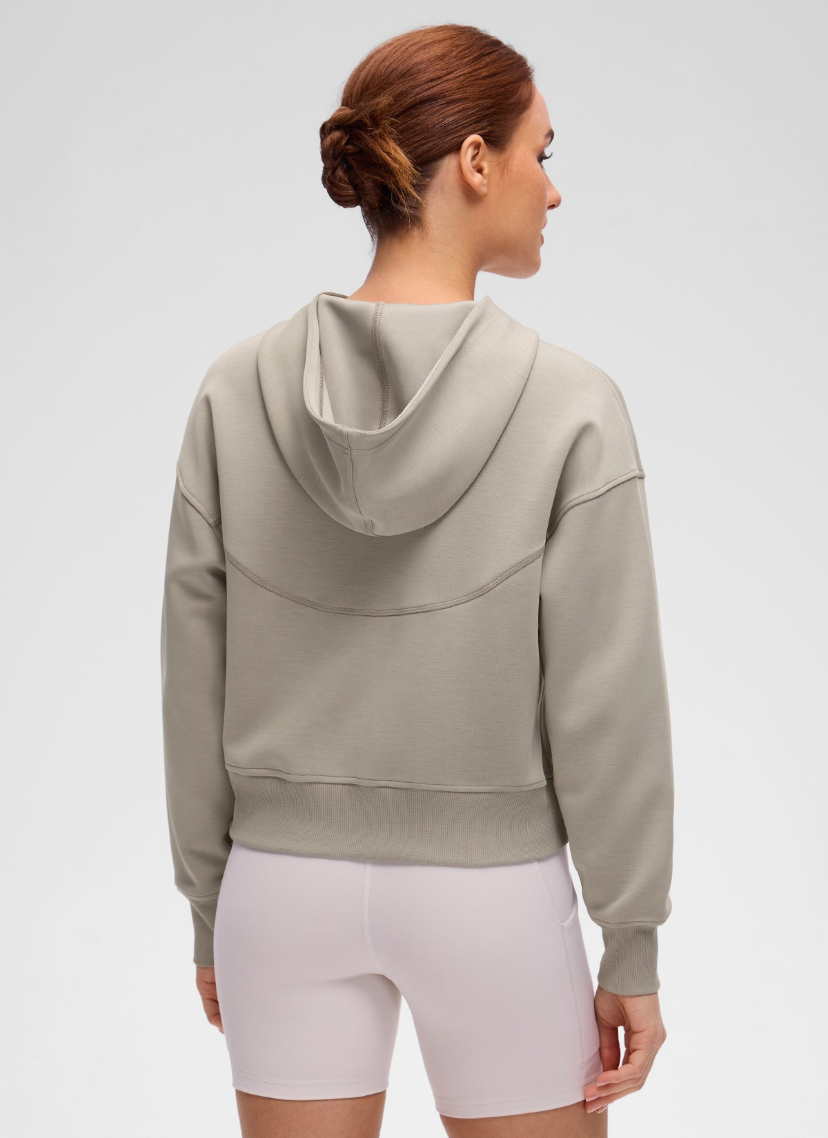 SoftAura Full Zip Waist Length Hoodie