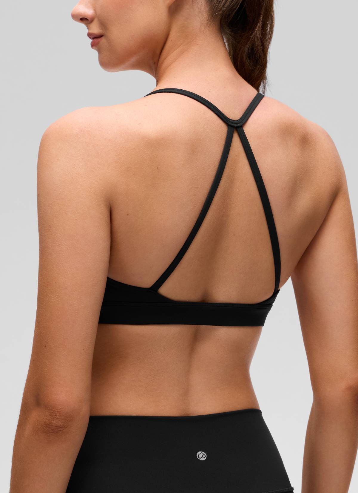 Butterluxe Thin Strap Cross Back Sports Bra
