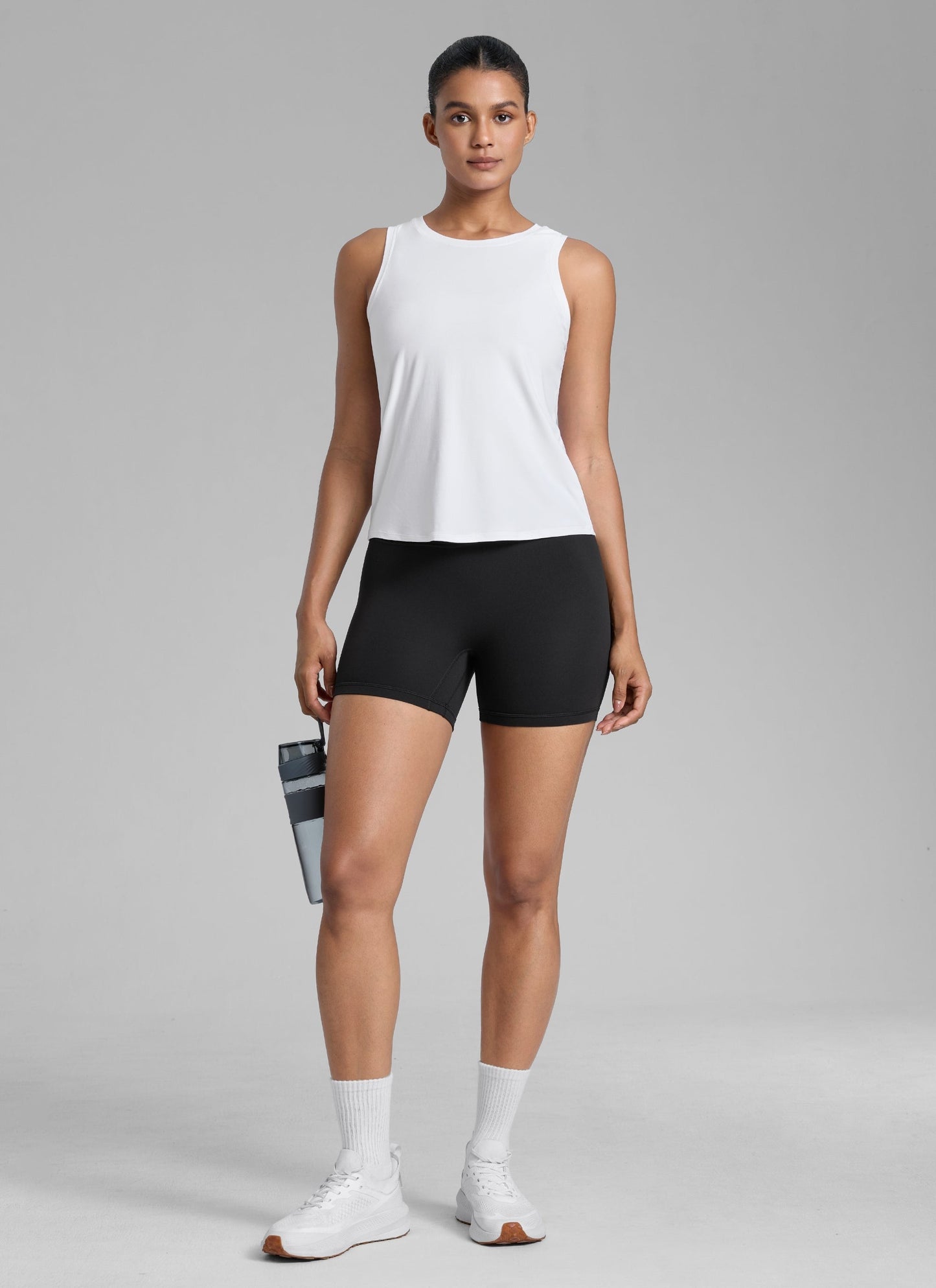 SecretsculptTM No Front Seam Shorts 4''