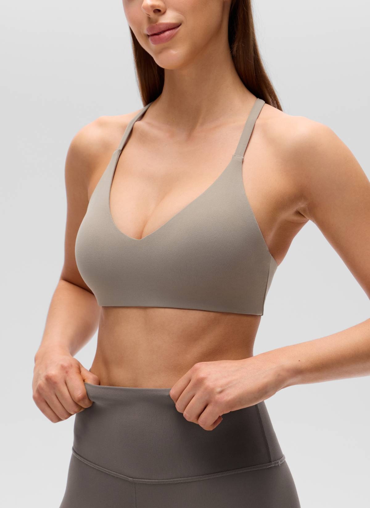 Butterluxe Thin Straps Racerback Sports Bra