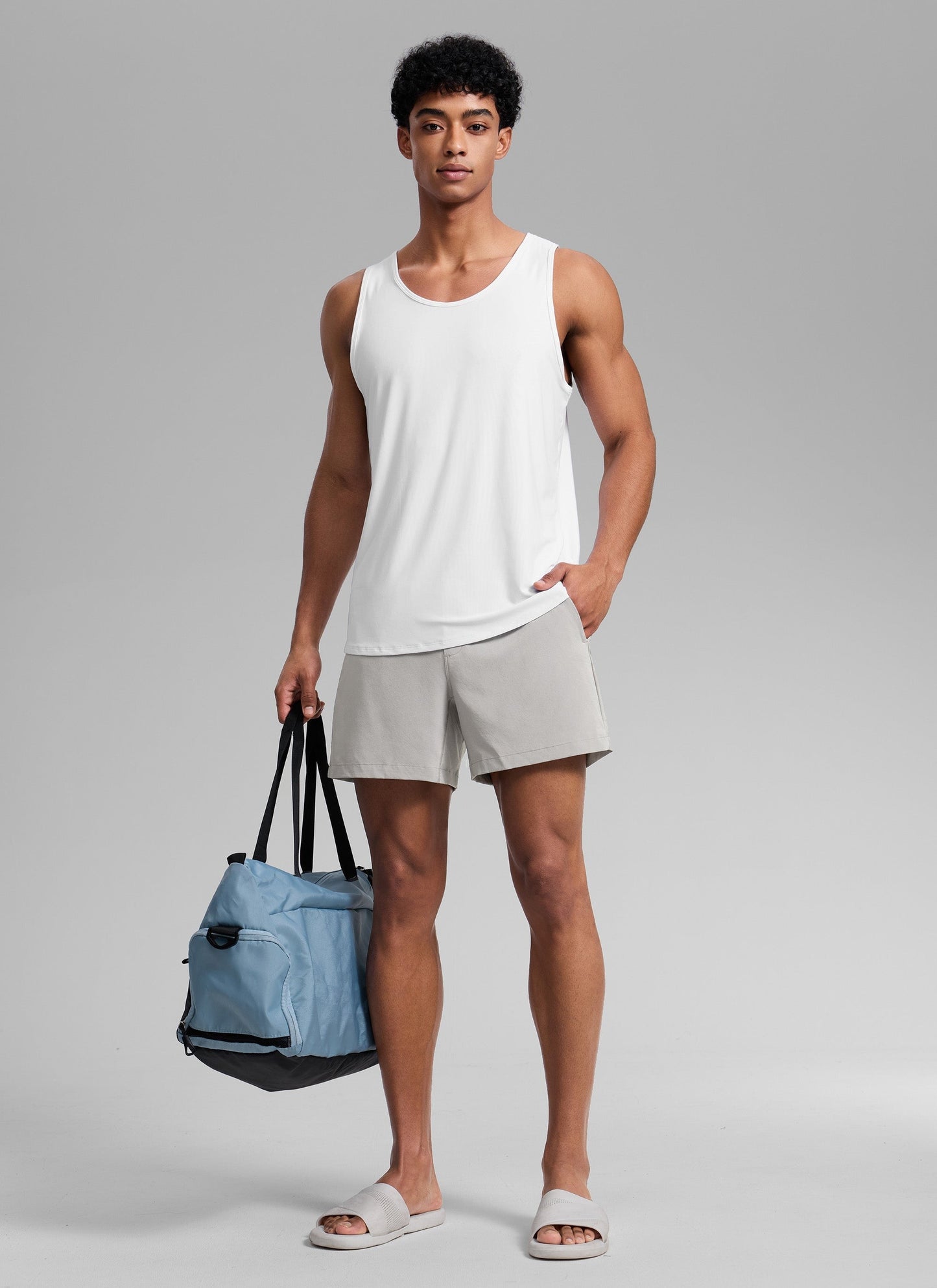 Feathery-Fit Pocket Swim Trunk 5''