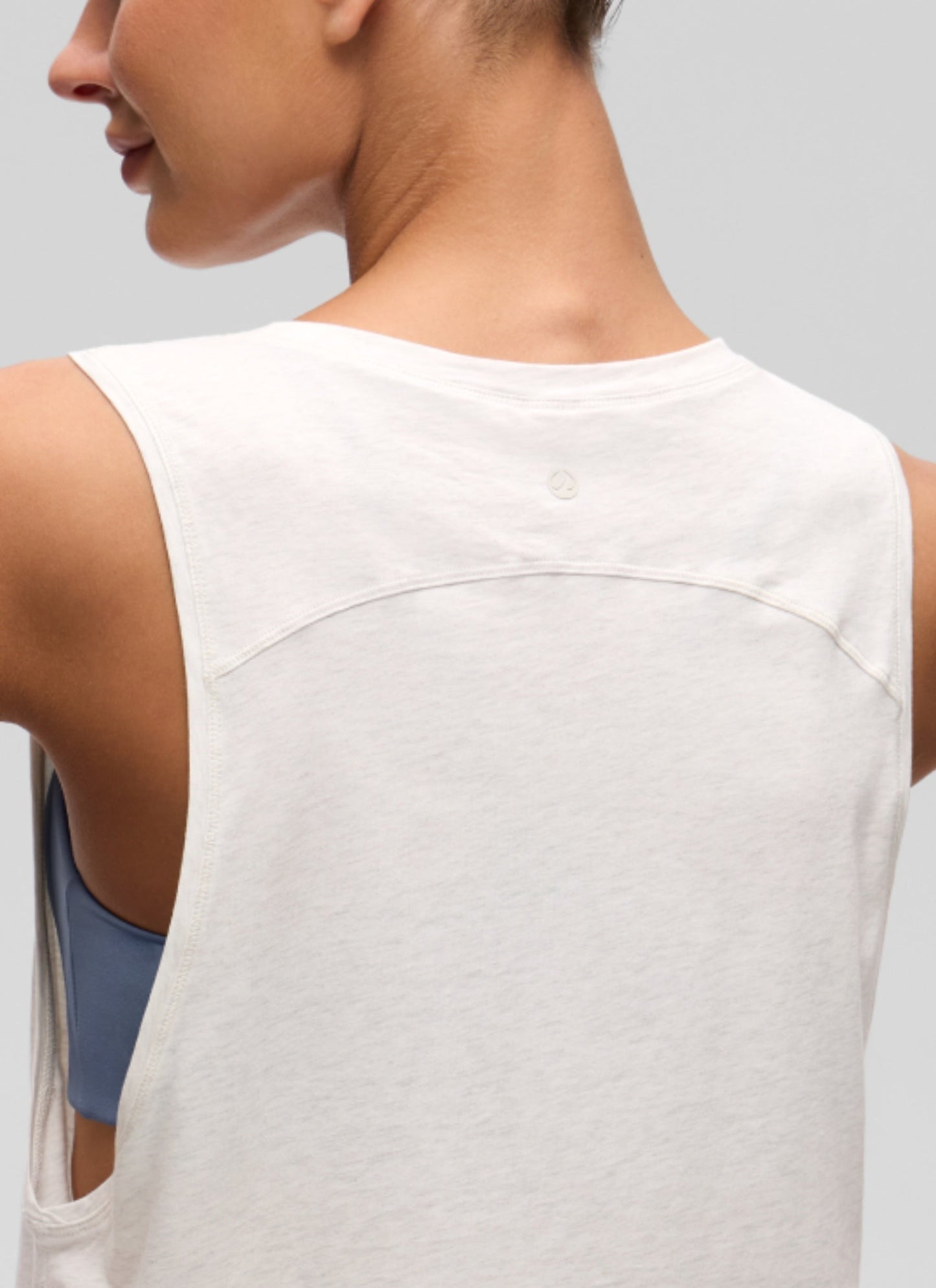 Pima Cotton Crop Deep Armhole Tank