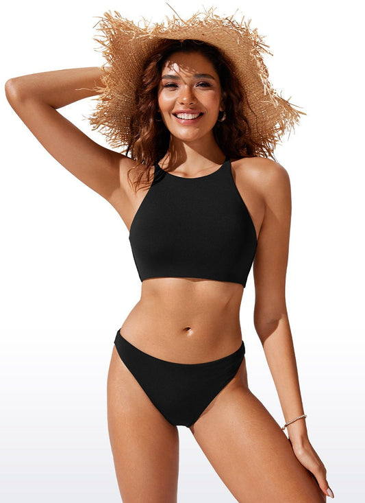 Sunshine Crisscross Back Bikini Top