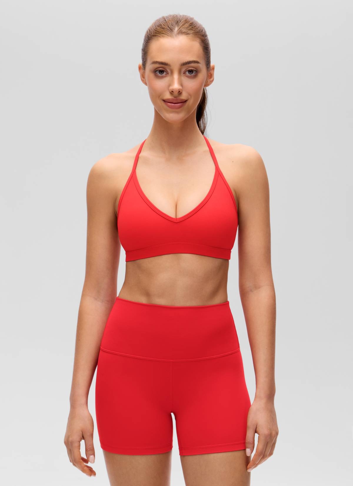 Butterluxe Soft Double Lined T Back Sports Bra