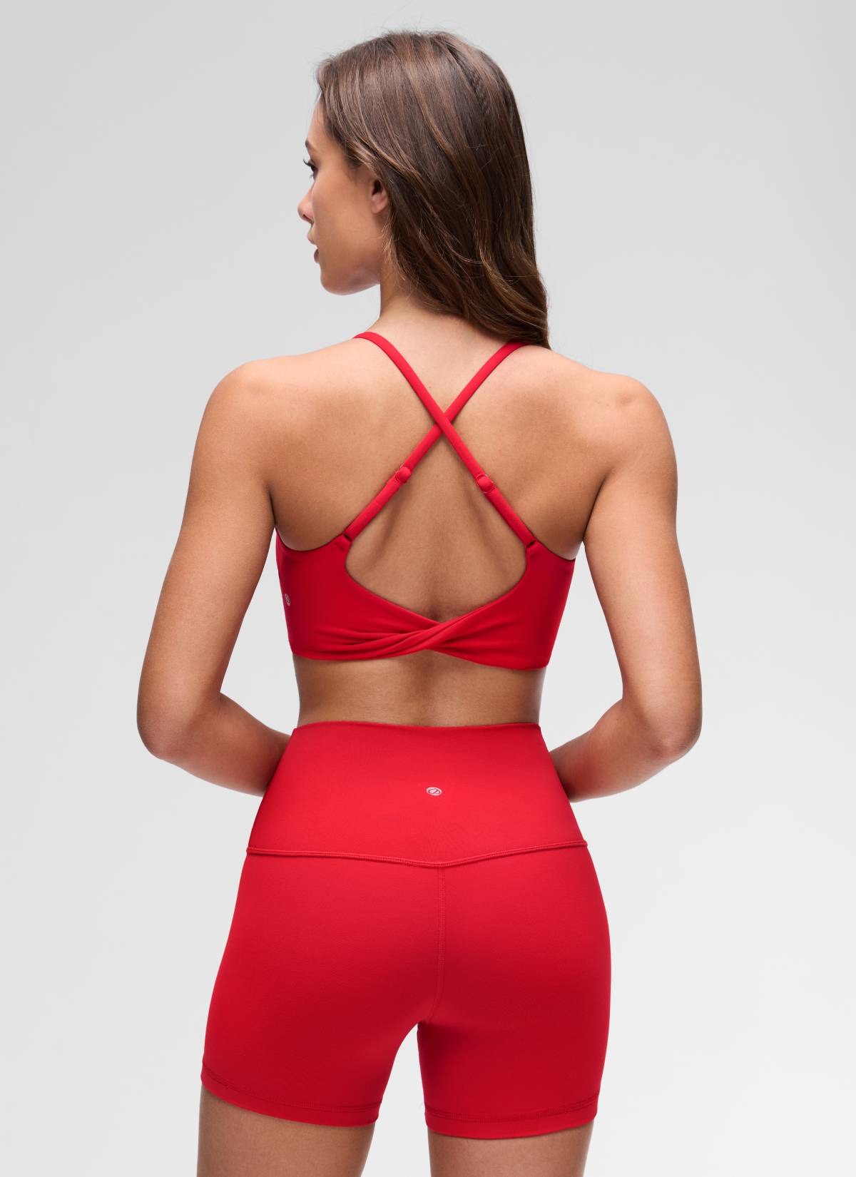 Butterluxe Twist Cross Back Sports Bra