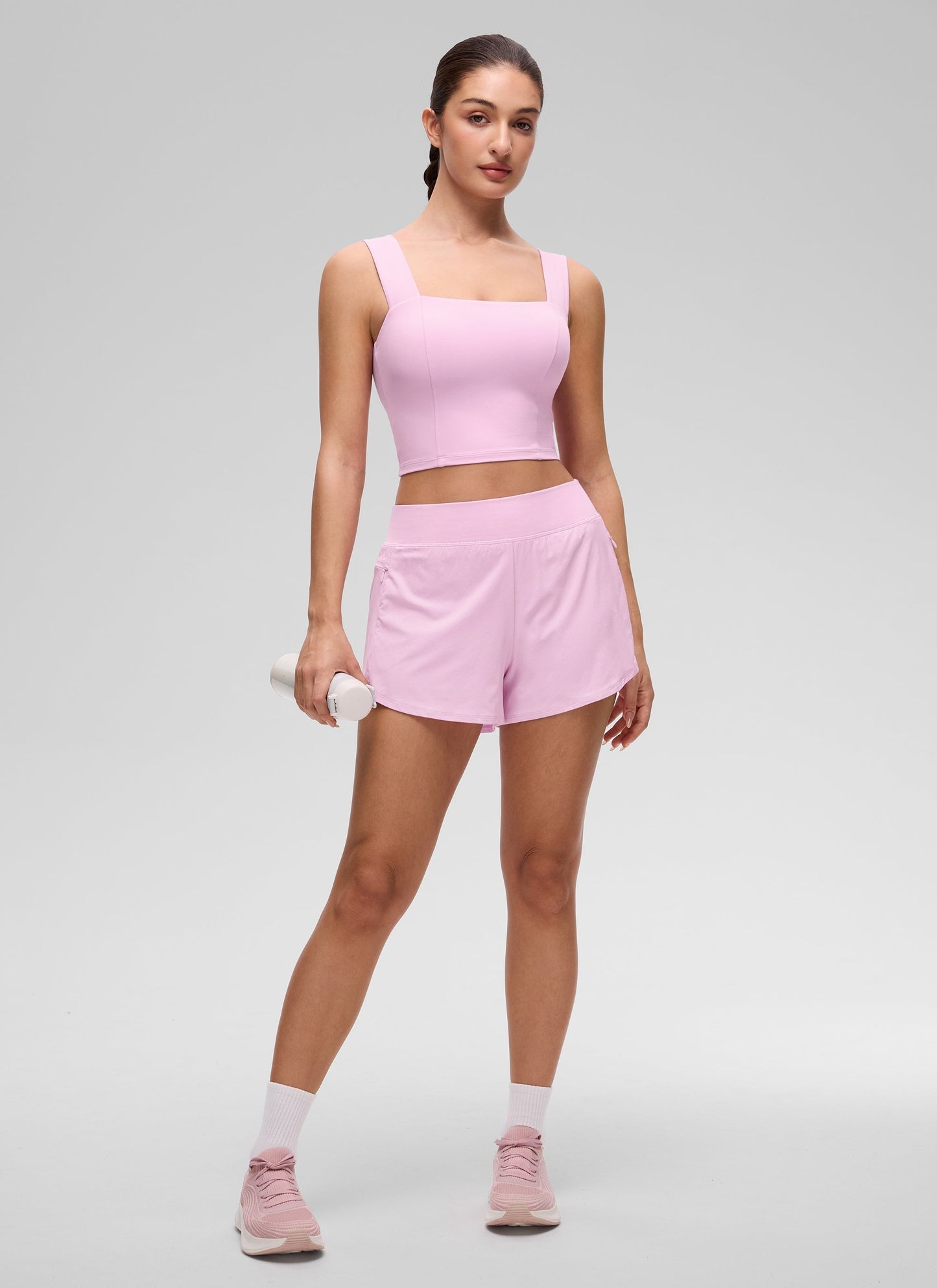 Butterluxe Wide Straps Built in Bra Tank