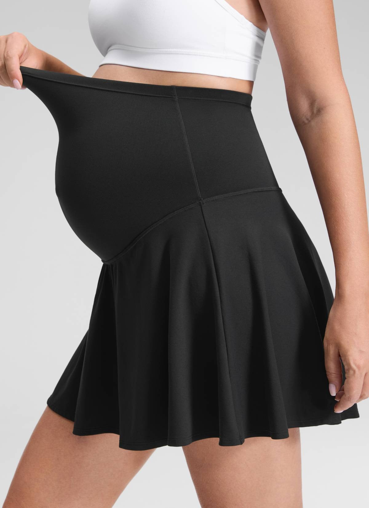 Butterluxe Maternity High Rise Skirt 14.5''