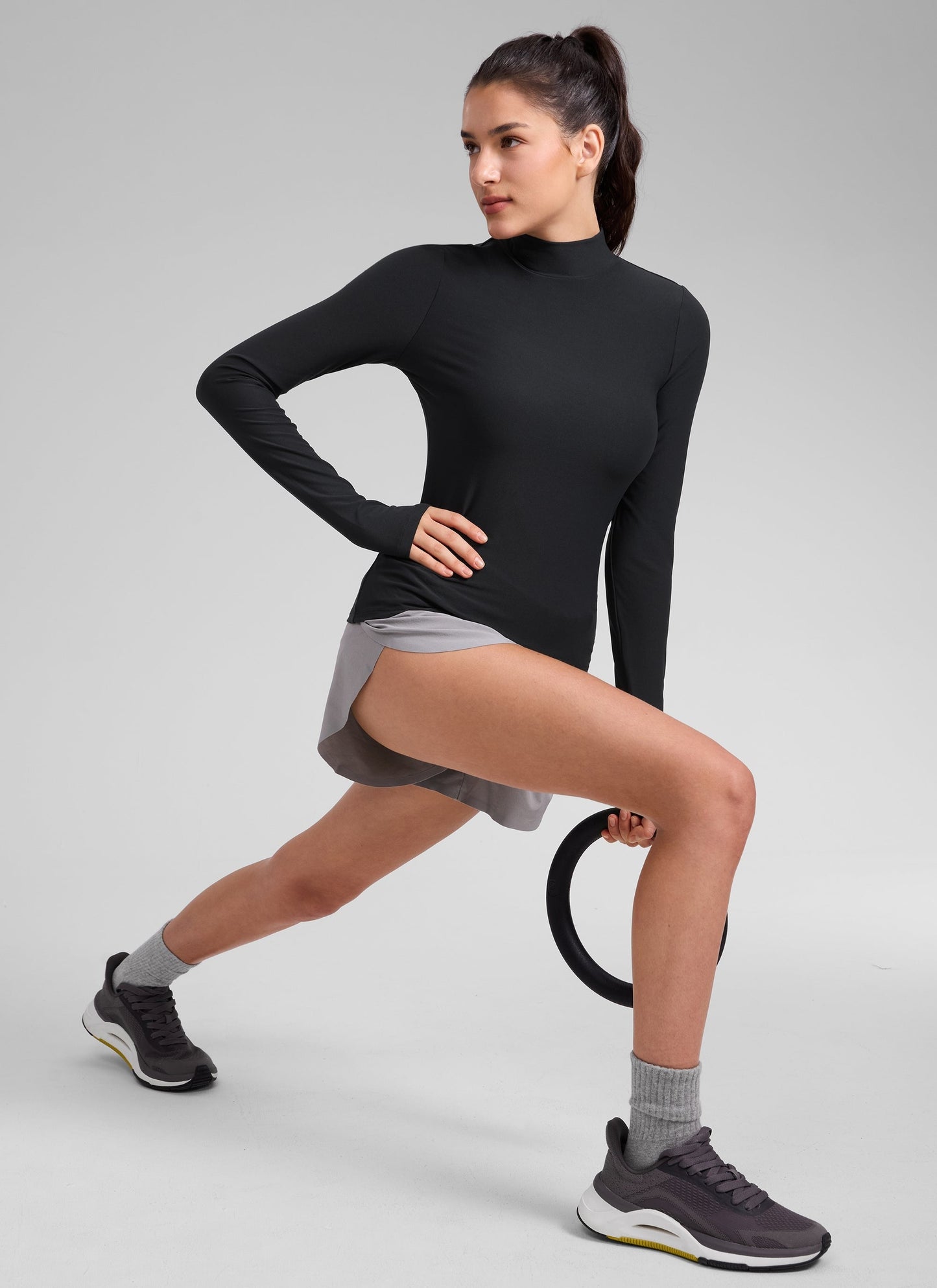 Cloudweight Mock Neck Long Sleeve