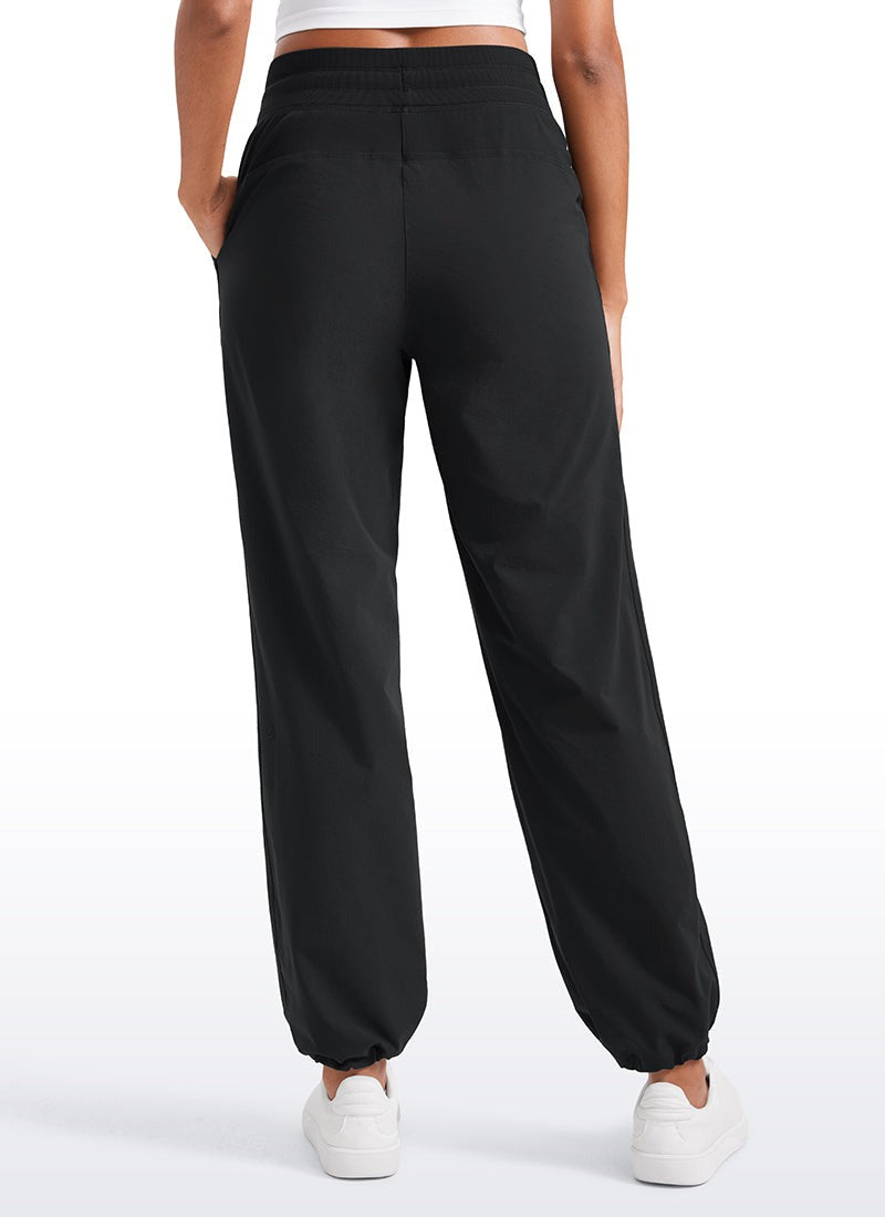 Strech Straight Leg High Rise Pant 30''