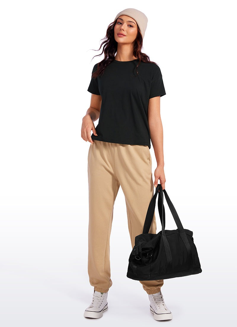INNOPHRA Pima Cotton Short Sleeves Loose Fit