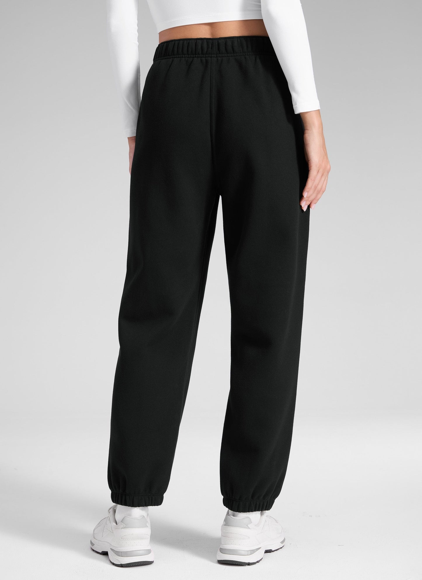 Fleece Lined High Rise Jogger Sweatpant 28''