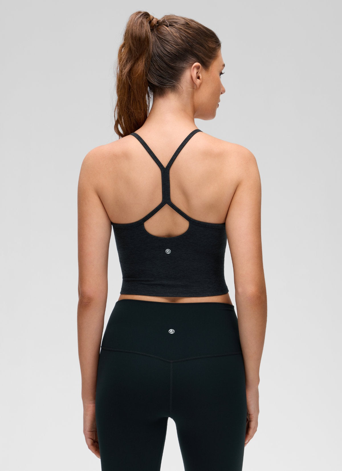 Low Cut U Neck Y Back Shelf Bra Tank