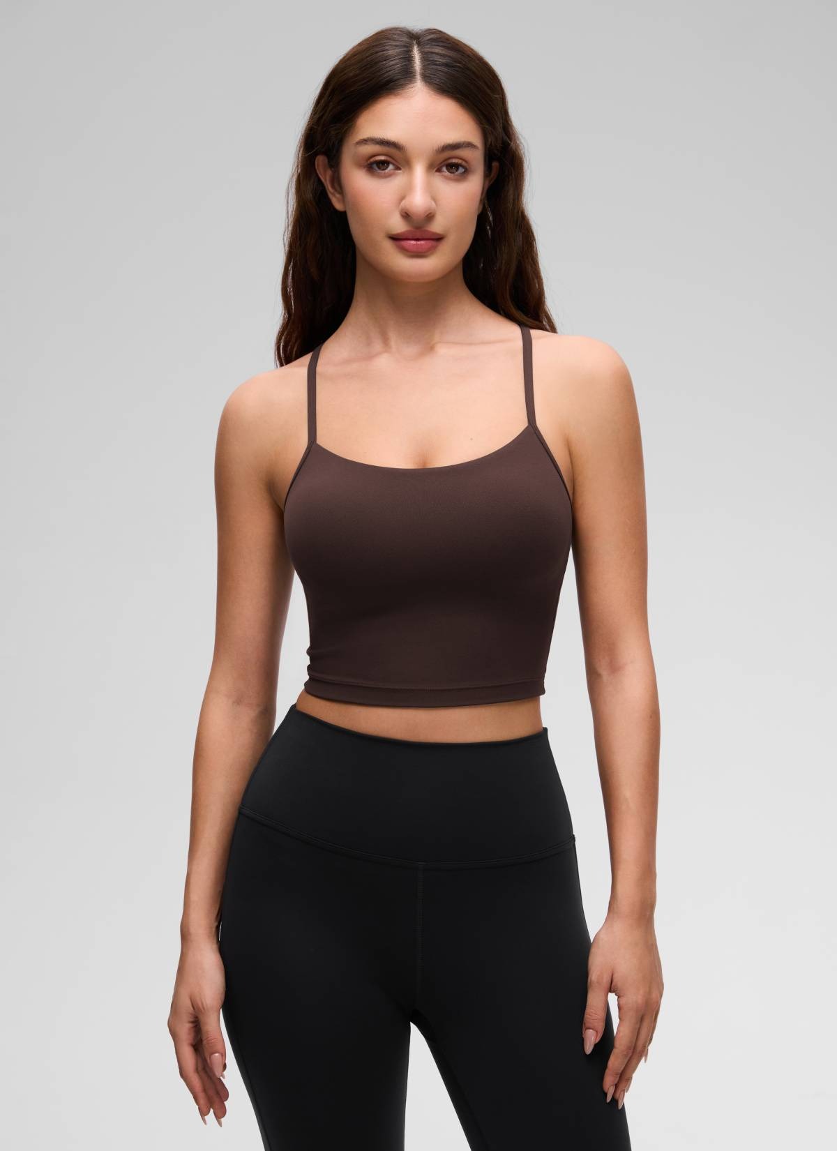 Butterluxe Y Back Built in Bra Tank