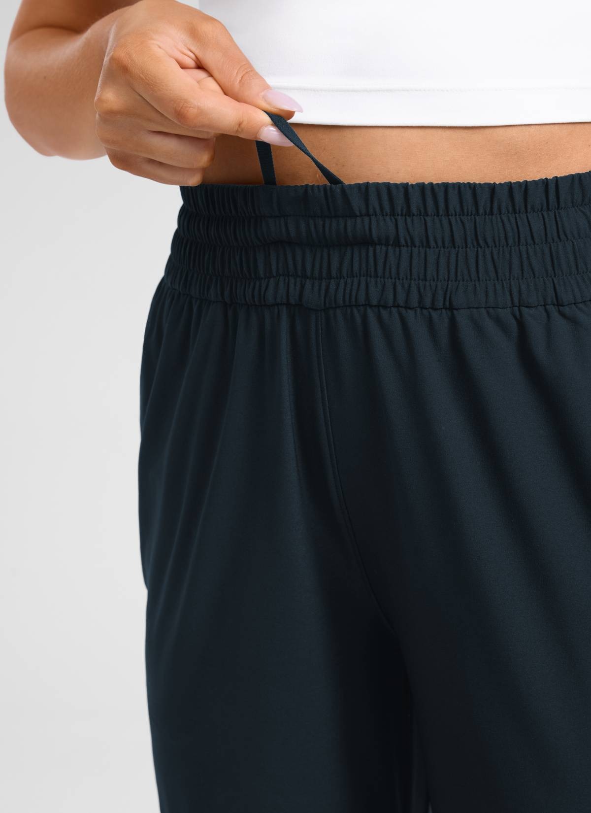 Feathery-Fit Drapey High Rise Flare Pant 23"