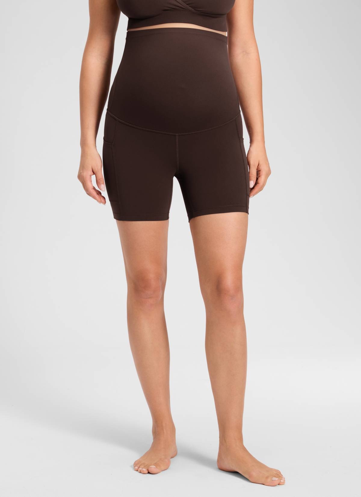 Butterluxe Maternity Pocket Shorts 5''