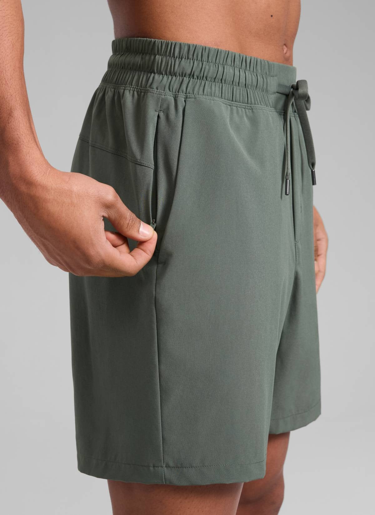 Feathery-Fit Athletic Shorts 7''- Linerless