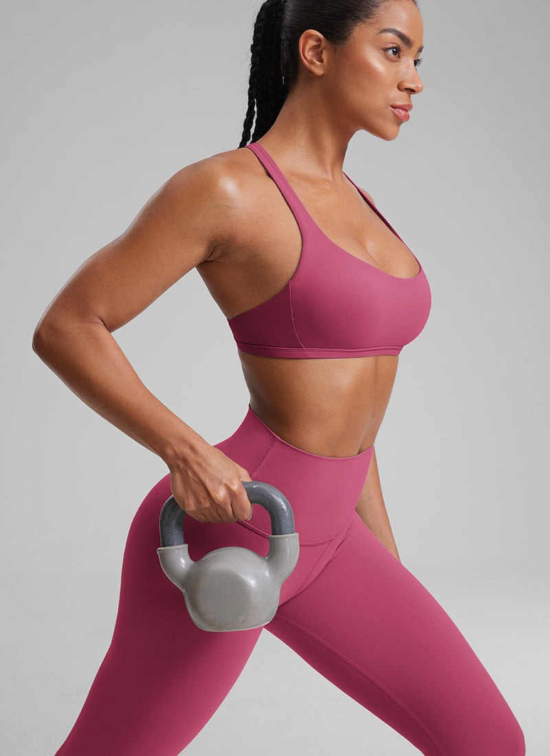 Nakedfeel Low Cut Strappy Bra (6 Straps)